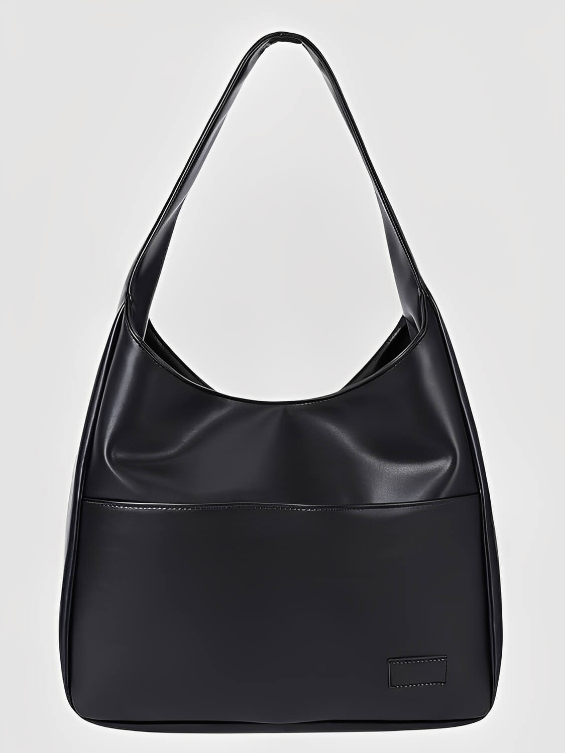 Bolsa de Ombro Vintage em Couro PU com Design Triangular Alongado - Edwina