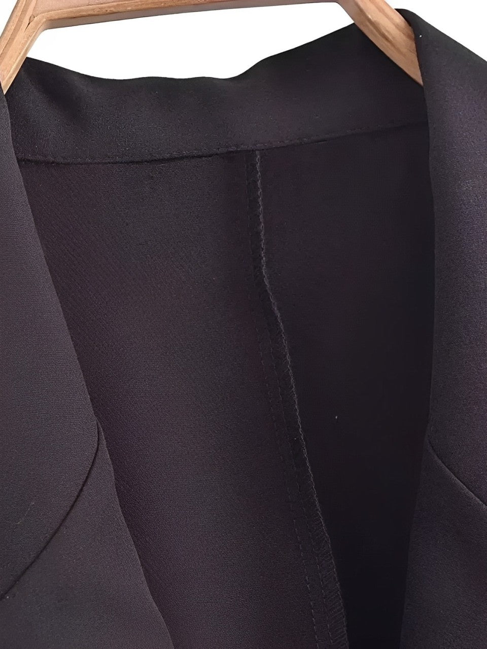 Vestido Midi de Alfaiataria Sem Mangas com Decote V Plissado – Simona
