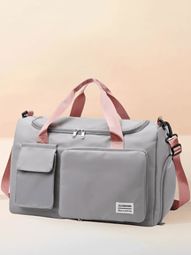 Bolsa Mala Feminina Grande Impermeável com Bolsos Multifuncionais – Kelly