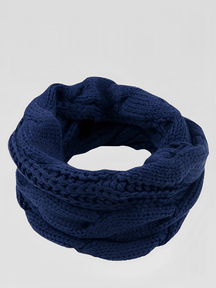 Cachecol Feminino Circular Infinito em Tricô - Giovana