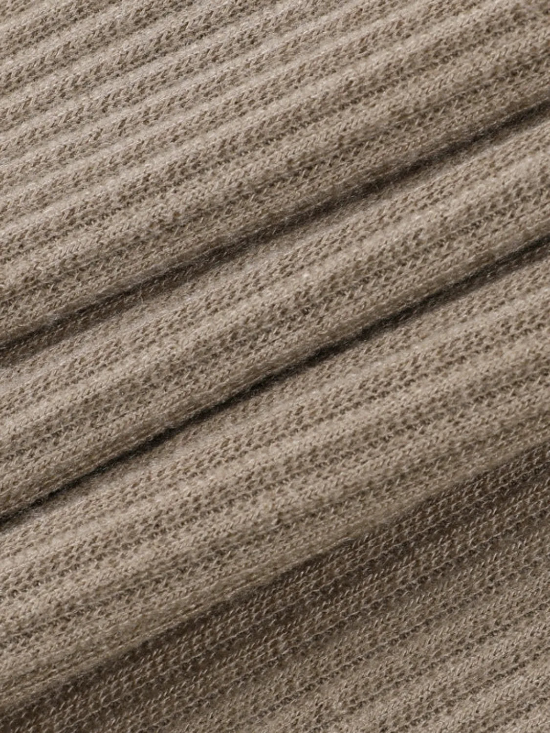 Calça Legging Canelada de Cintura Alta com Pézinho – Leticia