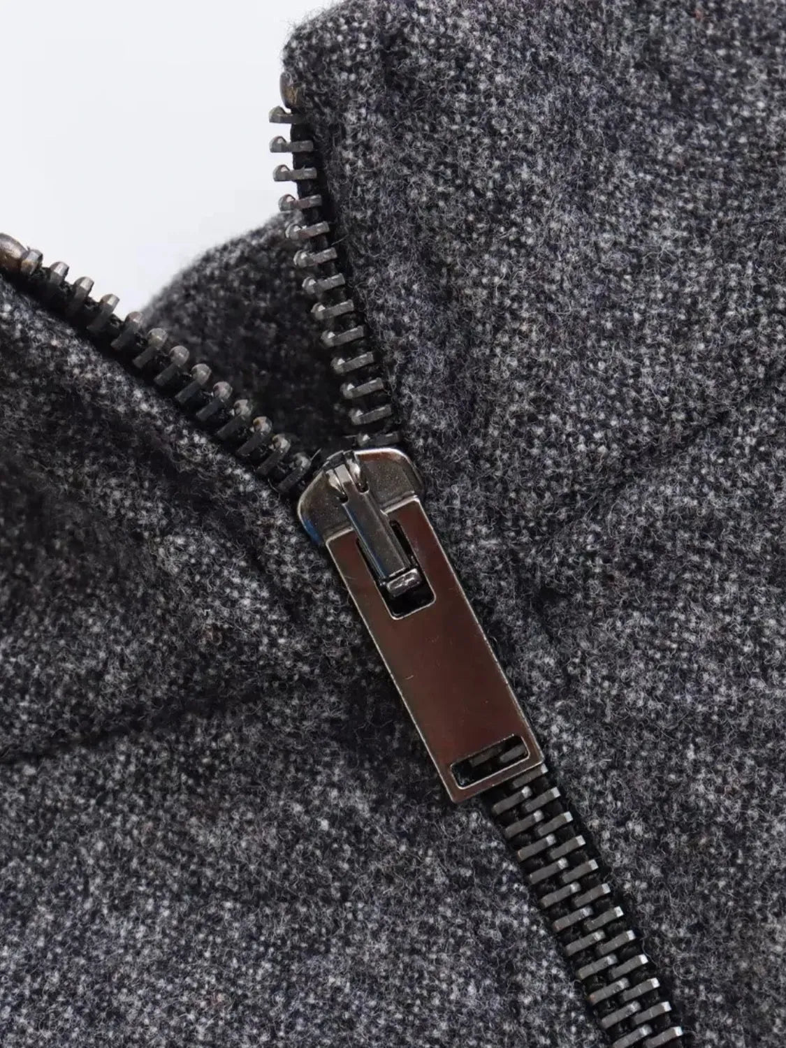 Conjunto de Blazer com Colarinho e Saia Midi em Lã Batida - Anastacia