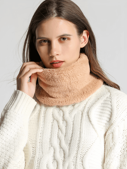 Cachecol Feminino Tipo Gola Redonda Peluciado Térmico – Eduarda