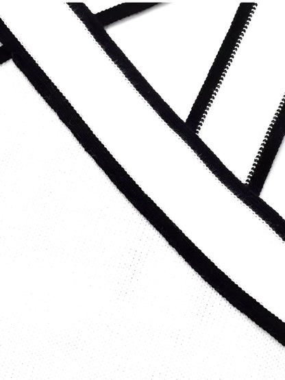 Blusa Feminina Tricô com Detalhe Transpassado Frontal - Virginia
