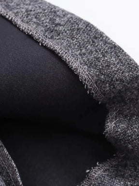 Conjunto de Blazer com Colarinho e Saia Midi em Lã Batida - Anastacia