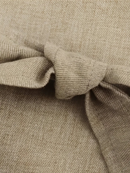 Conjunto Feminino com Blusa de Ombro Único com Amarração na Cintura e Calça Reta - Lucie