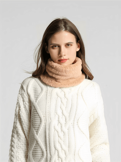 Cachecol Feminino Tipo Gola Redonda Peluciado Térmico – Eduarda