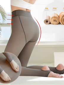 Meia-Calça Feminina Térmica Peluciada com Pézinho Confortável – Judy