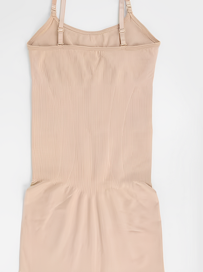 Vestido Modelador Feminino com Alças Ajustáveis e Efeito Lifting – Ingrid