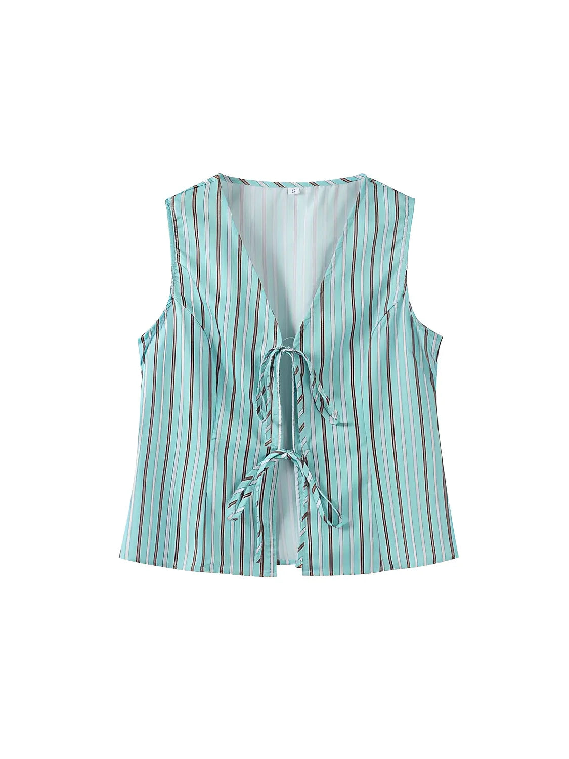Conjunto Feminino em Tecido Leve com Blusa de Fechamento Frontal e Calça Ajustável - Stephanie [FRETE FULL]