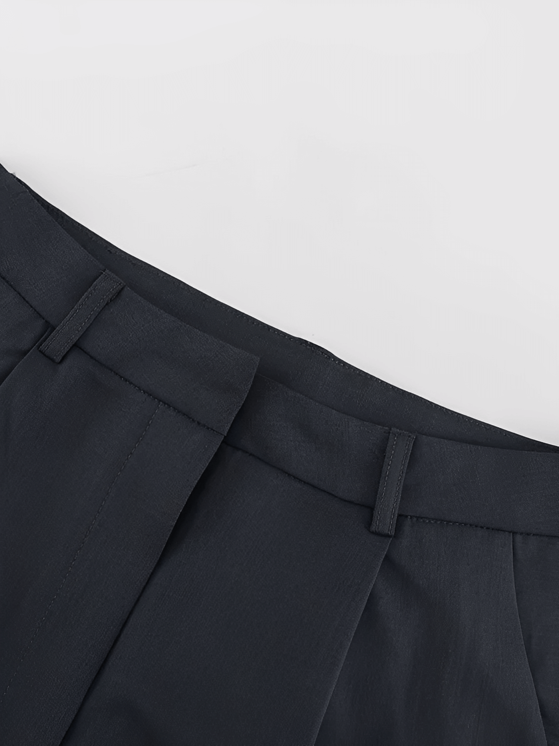 Conjunto Feminino em Alfaiataria com Blazer Oversized Trespassado Calça Pantalona  Cintura Elástica e Listra Lateral– Damares
