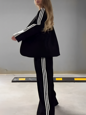 Conjunto de Alfaiataria Esportiva com Blazer Oversized e Calça – Regina