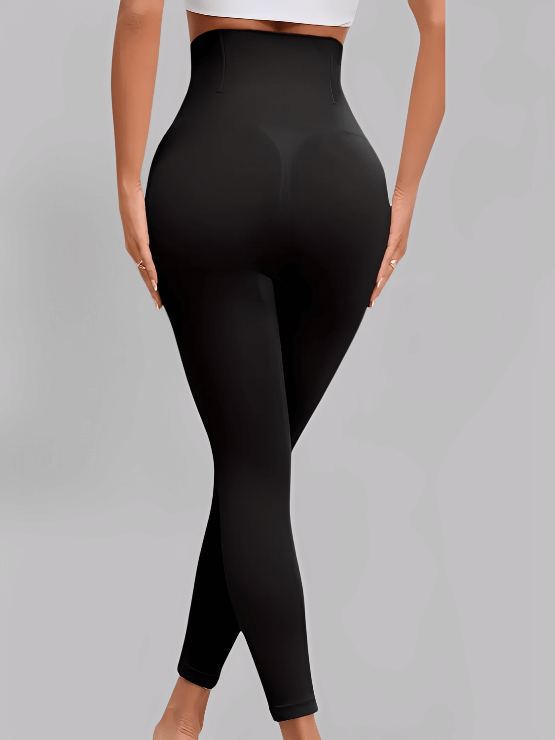 Calça Legging Feminina Modeladora com Compressão Abdominal Média Elasticidade e Efeito Levanta Bumbum - Norah