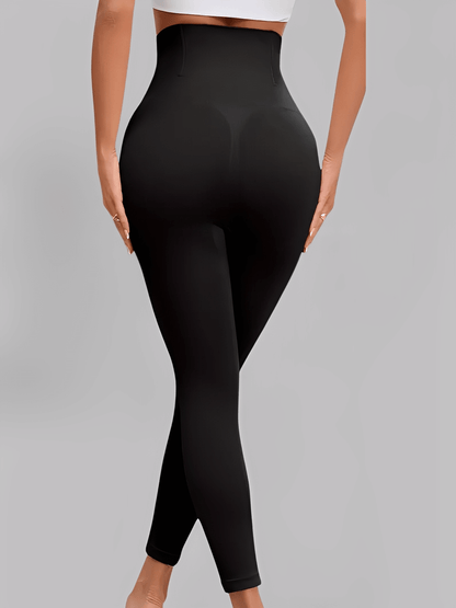 Calça Legging Feminina Modeladora com Compressão Abdominal Média Elasticidade e Efeito Levanta Bumbum - Norah