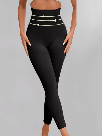 Calça Legging Feminina Modeladora com Compressão Abdominal Média Elasticidade e Efeito Levanta Bumbum - Norah