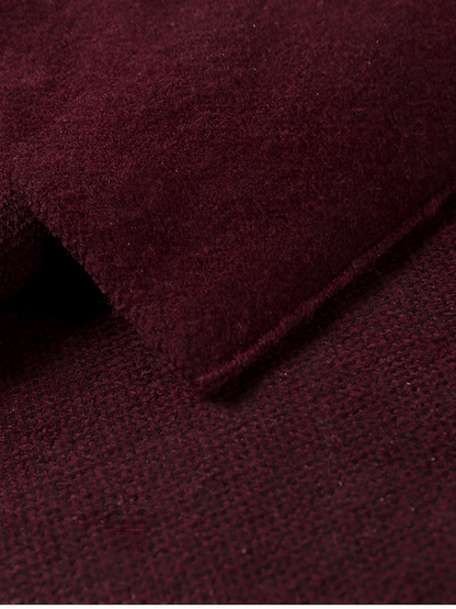 Casaco Feminino Estilo Capa Assimétrico Estruturado com Gola Alta e Modelagem Poncho - Lenir