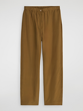 Conjunto com Blusa Envelope Assimétrica e Calça Pantalona Elegante - Ohana