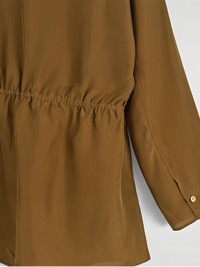 Conjunto com Blusa Envelope Assimétrica e Calça Pantalona Elegante - Ohana