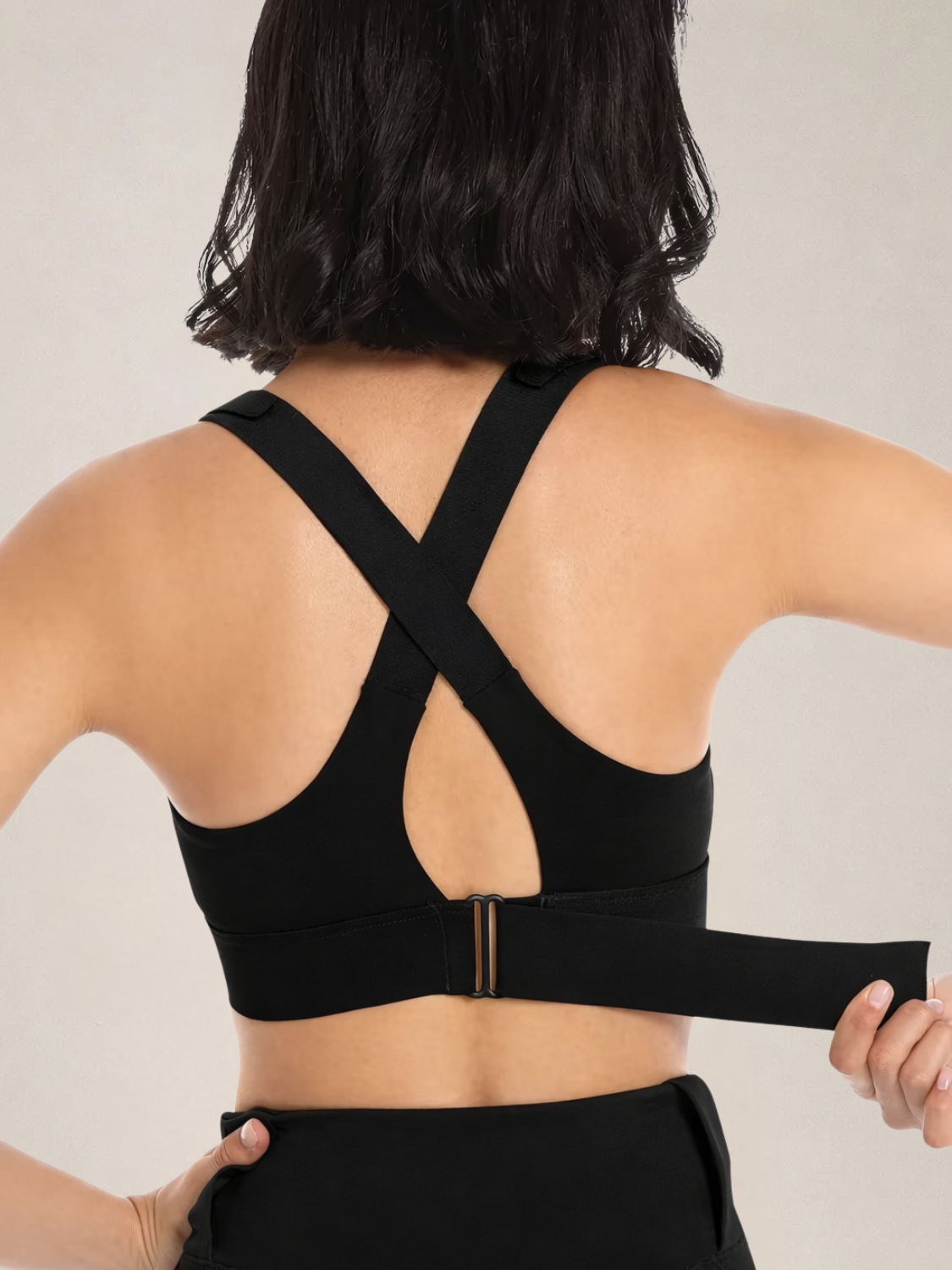 Sutiã Top Esportivo Anti-Impacto Alta Sustentação com Zíper Frontal – Carolina