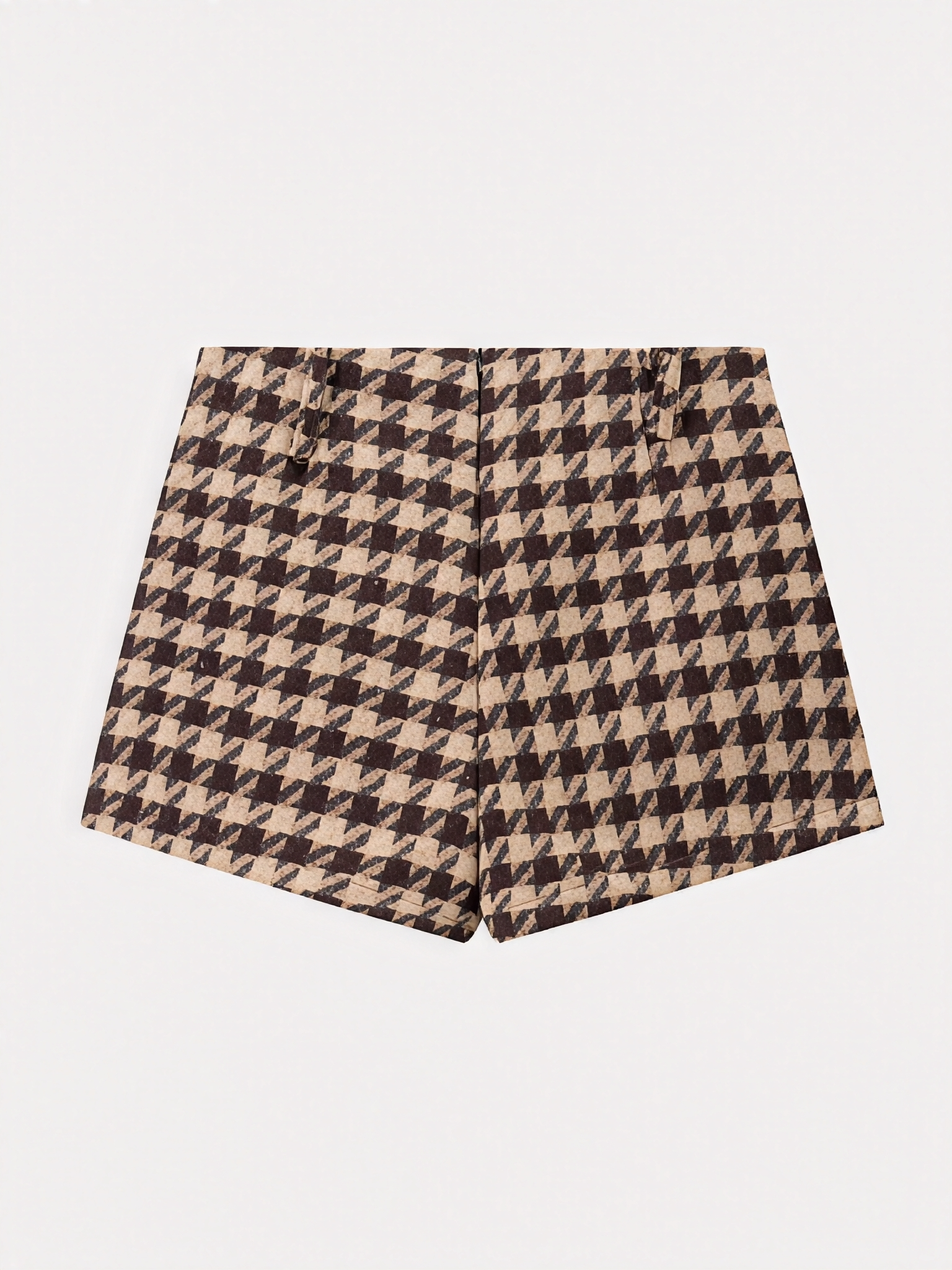 Conjunto em Alfaiataria Xadrez com Jaqueta Cropped e Short Evasê– Nathalia