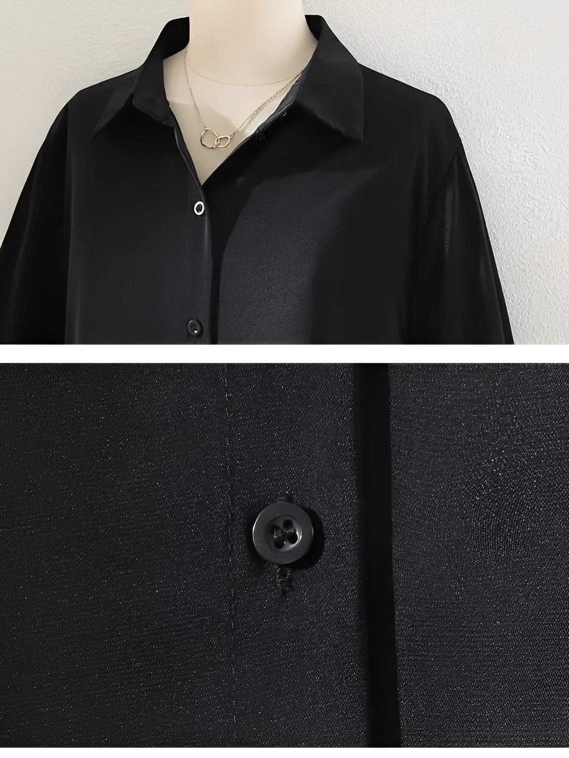 Camisa Feminina em Tecido Estruturado com Manga Lanterna e Gola Lapela – Scarllet