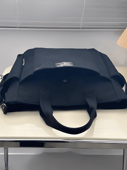 Bolsa Feminina Grande em Lona com Alça Ajustável Removível Bolsos e  Compartimento Interno - Rania