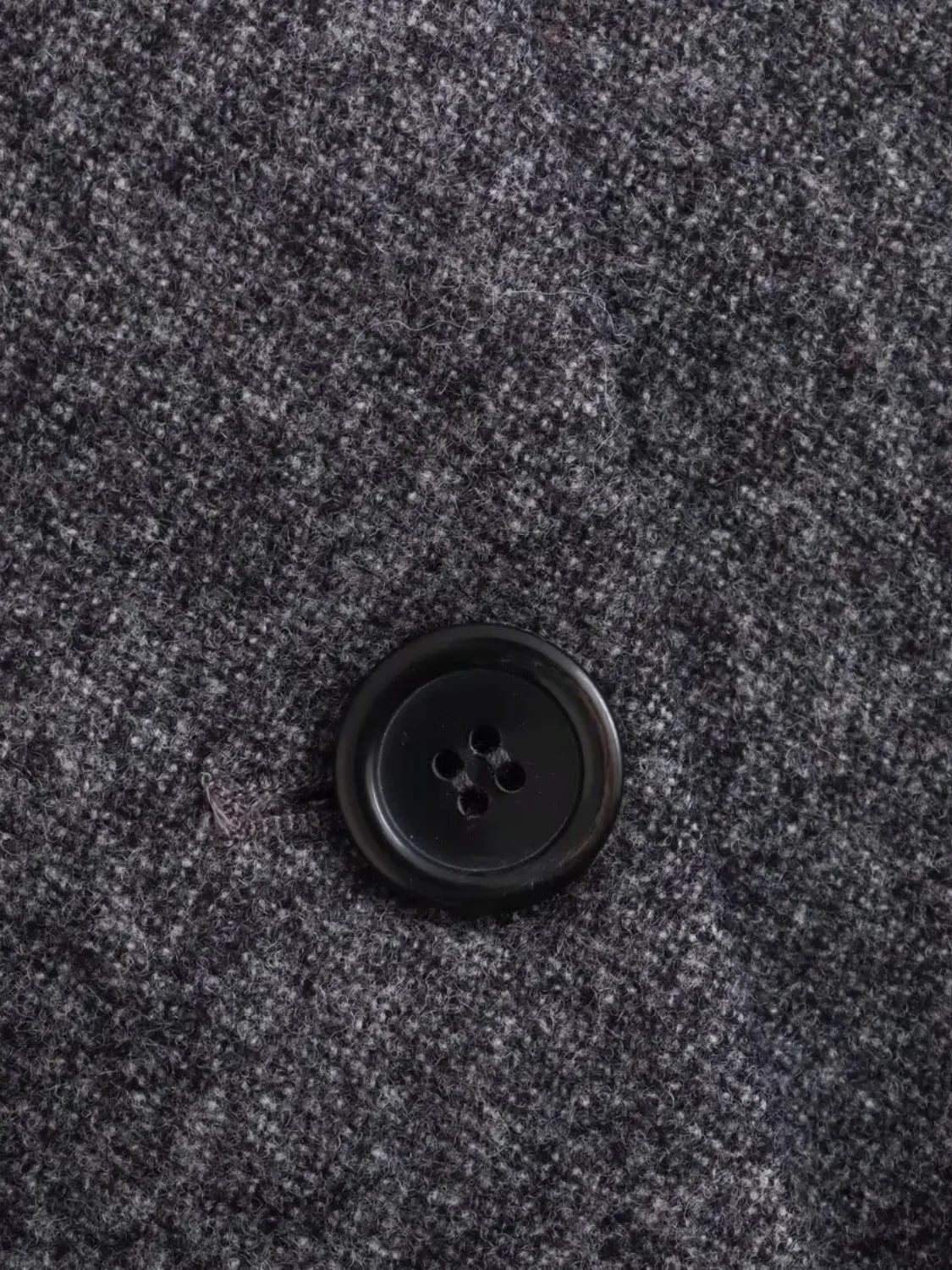 Conjunto de Blazer com Colarinho e Saia Midi em Lã Batida - Anastacia