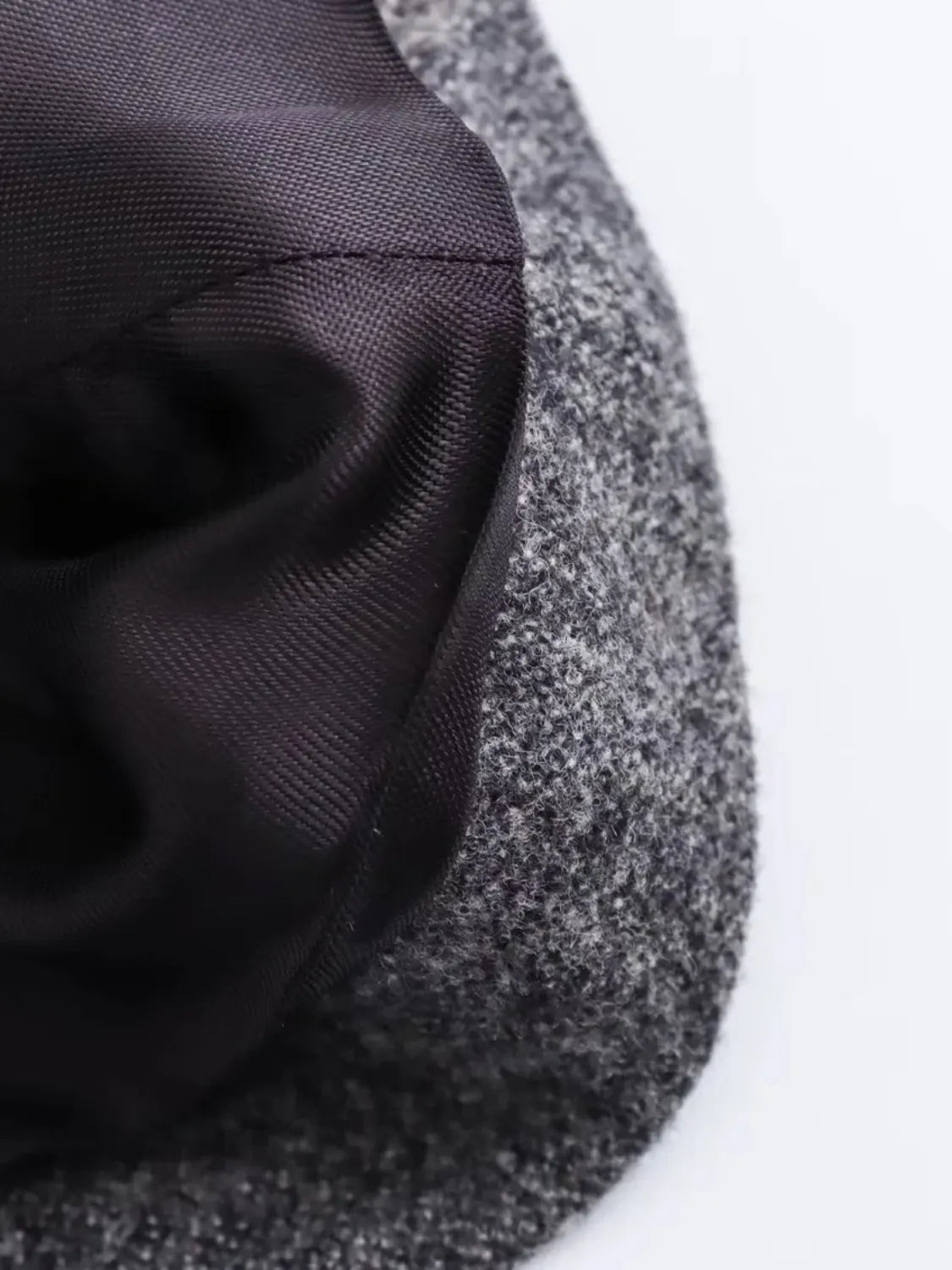 Conjunto de Blazer com Colarinho e Saia Midi em Lã Batida - Anastacia