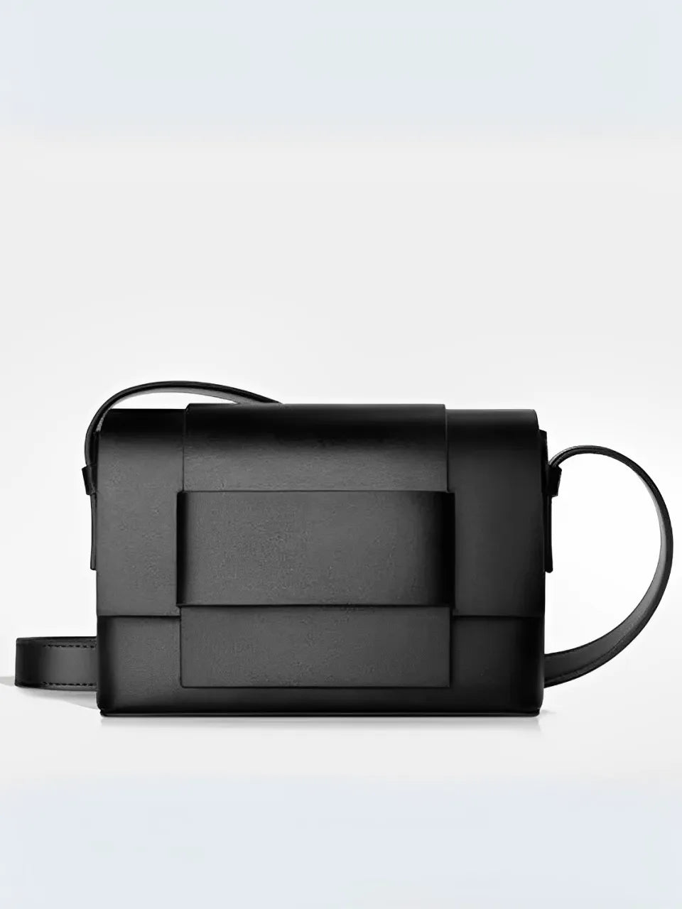 Bolsa Quadrada Couro PU com Alça Transversal e Fecho Magnético - Judy