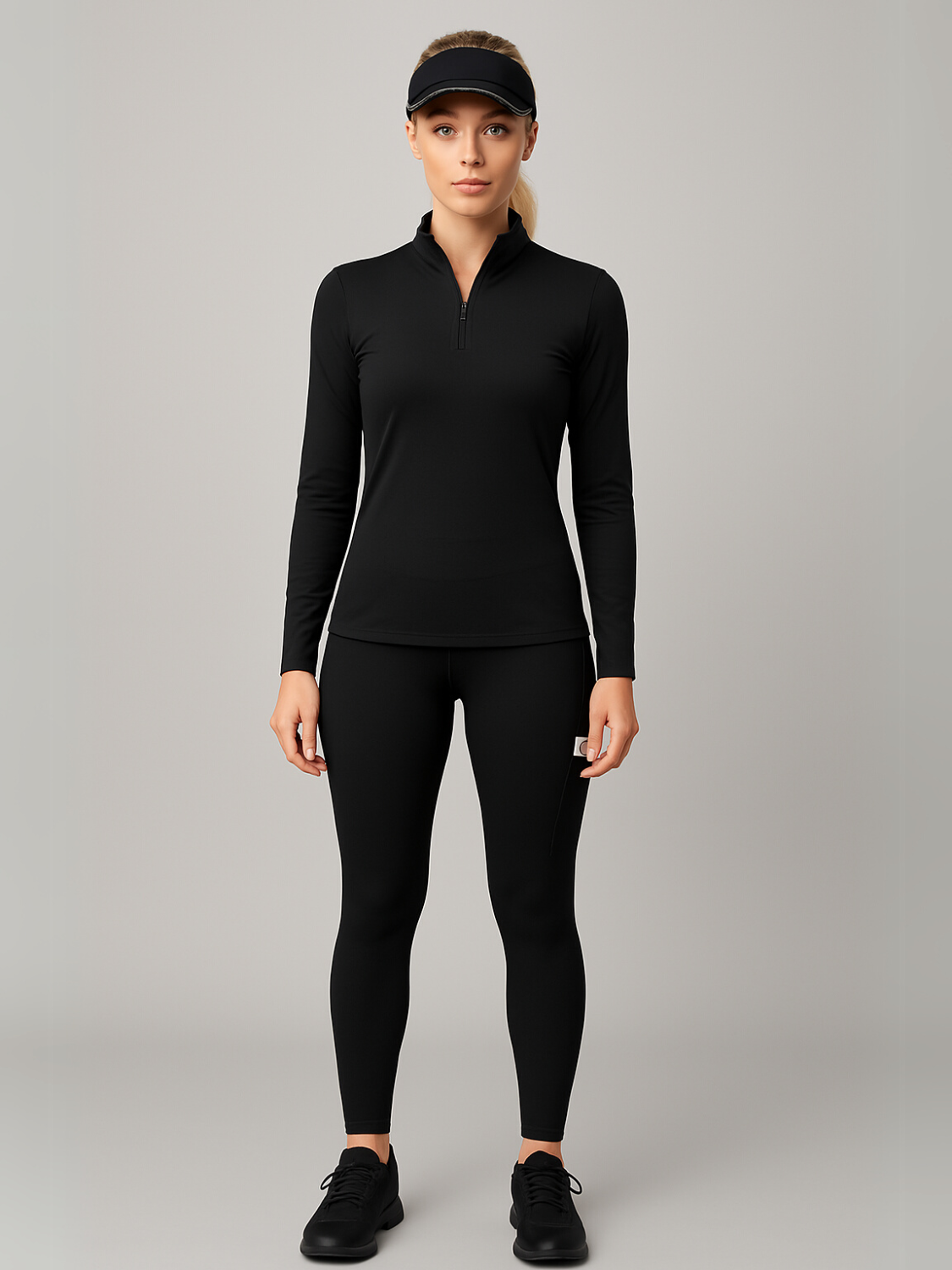 Conjunto Térmico Blusa Manga Longa e Legging com Bolso - Inara